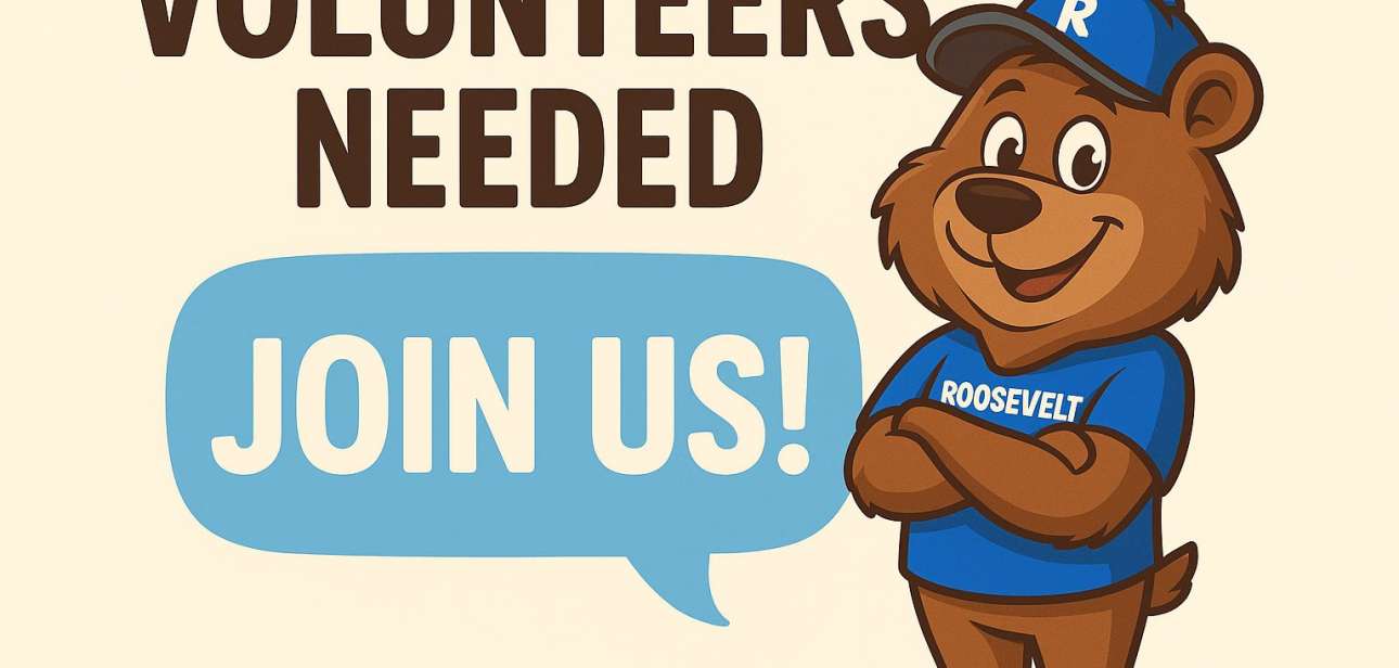 Teddy asking for volunteers