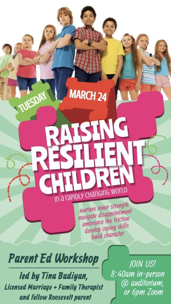 Raising Resilient Children fleyr 2